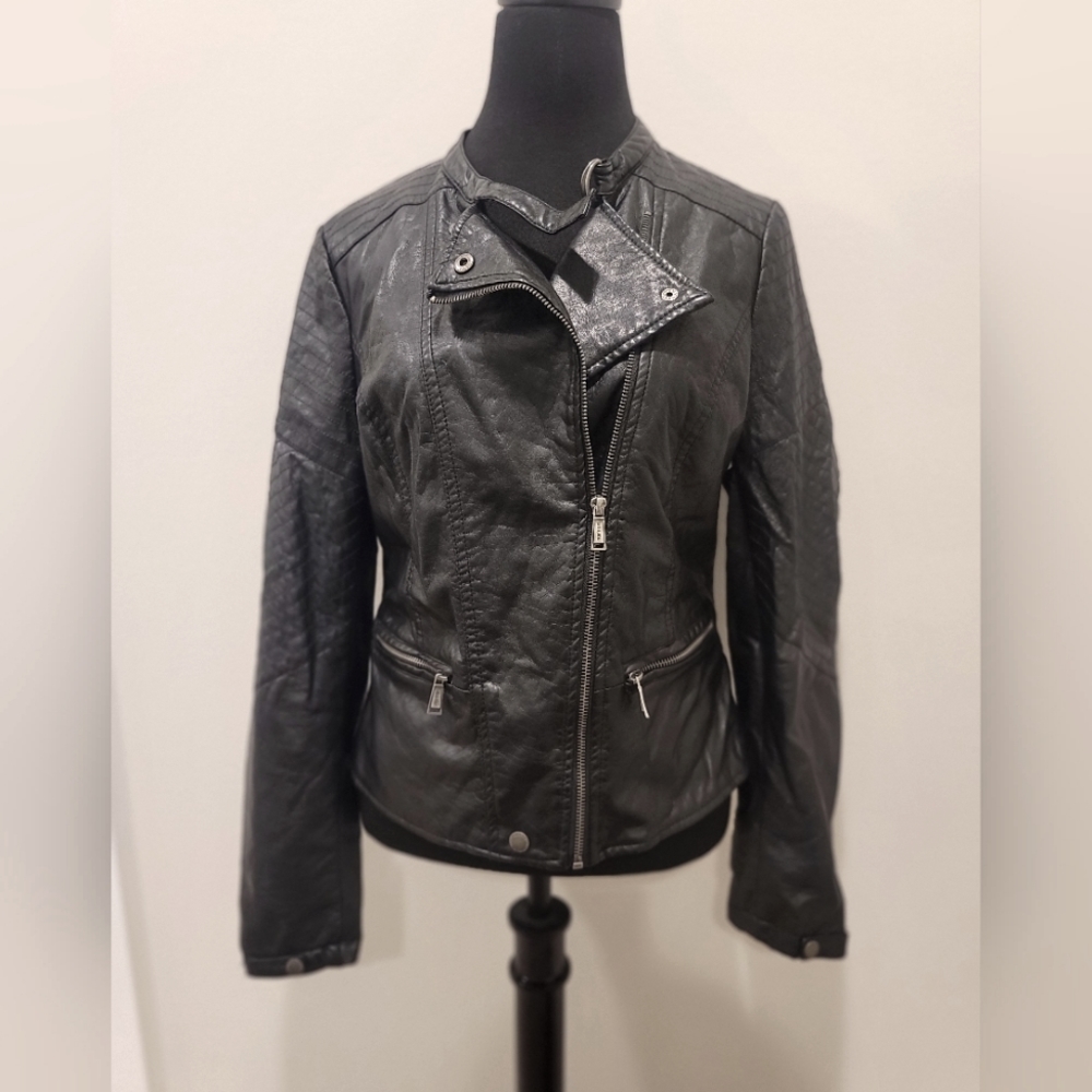 Jou Jou Faux Leather Jackey - Picture 1 of 3